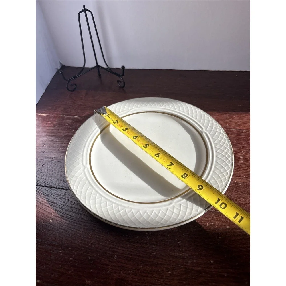 Homer‎ Laughlin China GOTHIC Cream 10